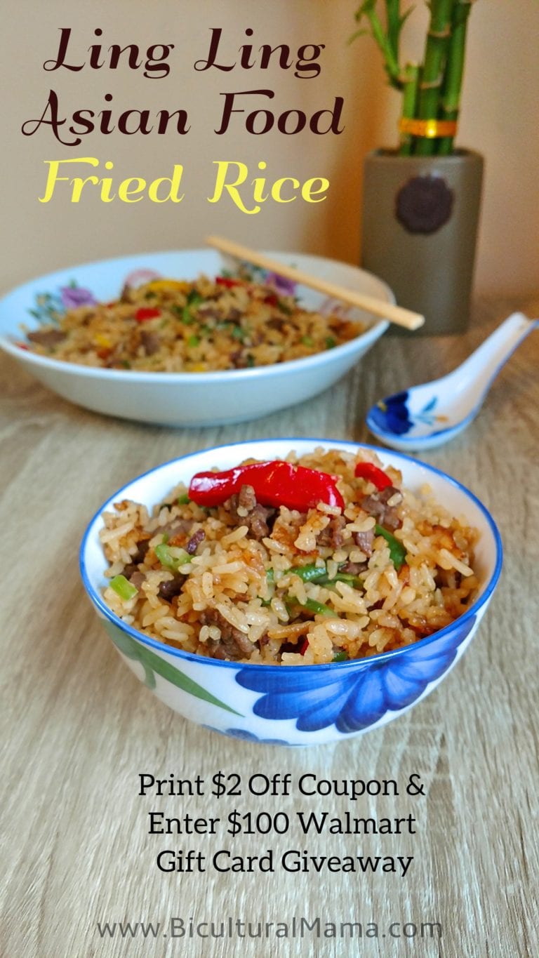 Ling Ling Asian Food $2 Coupon and $100 Walmart Gift Card #Giveaway #LL